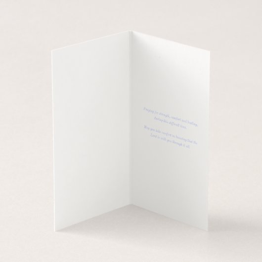 Konymoi "Sympathy Card" mit Bibelverse (Innenseite)