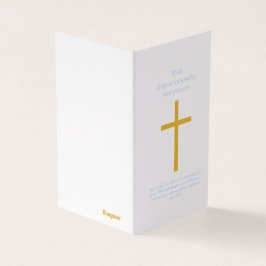 Konymoi "Sympathy Card" mit Bibelverse