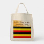 Konymoi Tote Bag - Kal ka dong otwii pe lworo ceng Tragetasche (Rückseite)