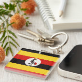 Konymoi Ugandan Akrylic Schlüsselanhänger (Vorderseite rechts)
