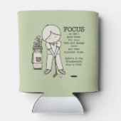 Konzentration auf das Gute Dosenkühler (Rückseite)