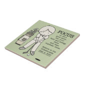 Konzentration auf das Gute Fliese (Seite)