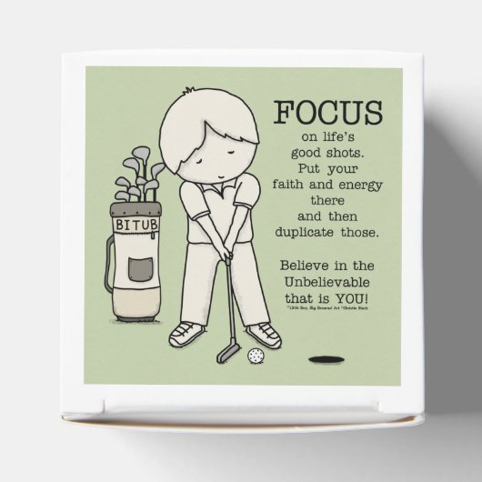 Konzentration auf das Gute Geschenkschachtel (Oben)