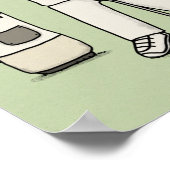 Konzentration auf das Gute Poster (Ecke)