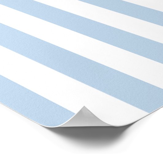 Konzentration auf das gute Poster (Ecke)