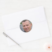 Konzentration auf das Gute Runder Aufkleber (Umschlag)
