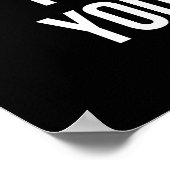 Konzentration auf die Verbesserung - Motivierend Poster (Ecke)