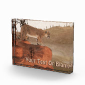 Konzentration - Cougar Fotoblock (Rechts)