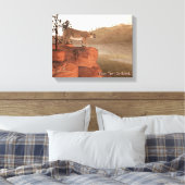 Konzentration - Cougar Leinwanddruck (Insitu (Schlafzimmer))