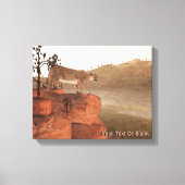 Konzentration - Cougar Leinwanddruck (Vorderseite)