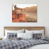 Konzentration - Cougar Leinwanddruck (Insitu (Schlafzimmer))