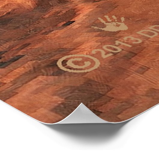 Konzentration - Cougar Poster (Ecke)