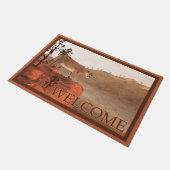 Konzentration - Cougar - Willkommen Fußmatte (Schrägansicht)