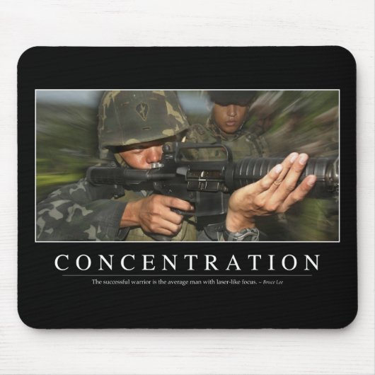 Konzentration: Inspirationsangebot Mousepad (Vorne)