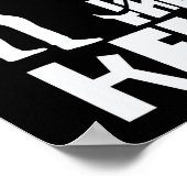Konzentration ist der wichtigste Funny Pool Billar Poster (Ecke)