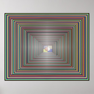 Konzentration Meditation Visualisierung Poster