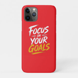 Konzentriere dich auf deine Ziele Motivierend Case-Mate iPhone Hülle