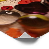 Konzentriere dich auf Freude Poster (Ecke)