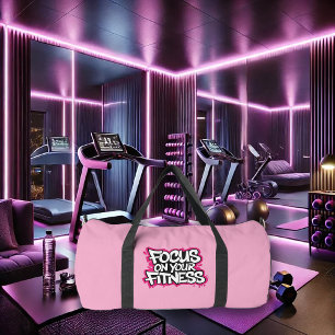 Konzentrieren Sie sich auf Ihre Fitness-Trainingsa Duffle Bag