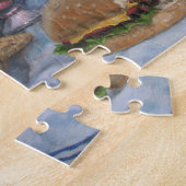 "Konzentriert" aus meiner ursprünglichen Ölmalerei Puzzle (Seite)