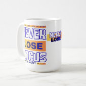 Konzentriert Bleiben Kaffeetasse (Vorderseite Links)