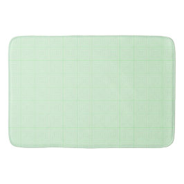 Konzentrierte Baby Green Squares Badematte