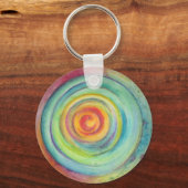 Konzentrierte Farbe Schlüsselanhänger (Vorderseite)