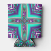 Konzentrierte Kreise bis zum Abstrakten Punkt Dosenkühler (Vorderseite)