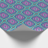 Konzentrierte Kreise bis zum Abstrakten Punkt Geschenkpapier (Ecke)