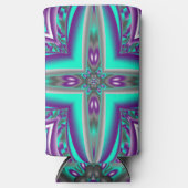 Konzentrierte Kreise bis zum Abstrakten Punkt Selters Dosenkühler (Vorderseite)