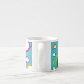 Konzentrierte Kreise Espresso-Tasse Espressotasse (Rückseite)