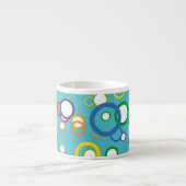 Konzentrierte Kreise Espresso-Tasse Espressotasse (Vorderseite)