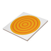 Konzentrierte Kreise Keramik Tile Fliese (Seite)