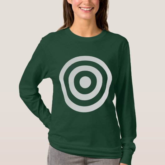 Konzentrierte Kreise T-Shirt (Vorderseite)
