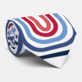 Konzentrierte Rechtecke Krawatte (Gerollt)