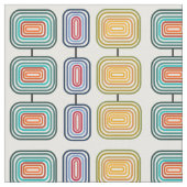 Konzentrierte Rechtecke Stoff (Nahaufnahme)