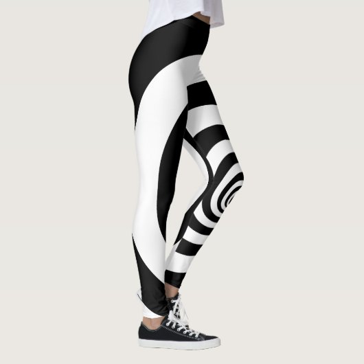 Konzentrierte Schaltkreise für Hypnotische optisch Leggings (Rechts)