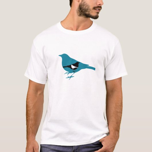 Konzentrierte Vögel T-Shirt (Vorderseite)