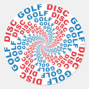 Konzentrierter Text #1 Runder Aufkleber