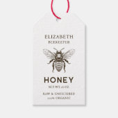 Konzentriertes Etikett für Honigbienen Geschenkanhänger (Vorderseite)