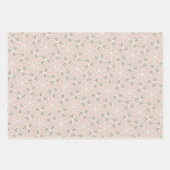 Konzentriertes Rundungsmuster der Erdtöne Geschenkpapier Set (Vorderseite 2)