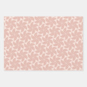 Konzentriertes Rundungsmuster der Erdtöne Geschenkpapier Set (Vorderseite)