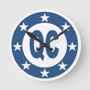 KONZENTRIERUNGSQUEBEC RUNDE WANDUHR