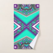 Konzentrisch Abstrakt Badhandtuch Set (Handtuch)