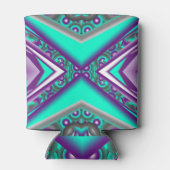 Konzentrisch Abstrakt Dosenkühler (Rückseite)