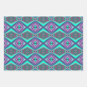 Konzentrisch Abstrakt Geschenkpapier Set (Vorderseite 3)