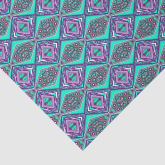 Konzentrisch Abstrakt Seidenpapier (Ausschnitt)