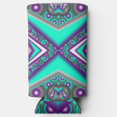 Konzentrisch Abstrakt Selters Dosenkühler (Vorderseite)