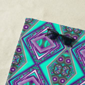 Konzentrisch Abstrakt Strandtuch (Beispiel)