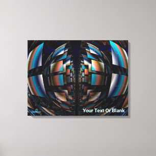 Konzentrische Hemisphären Leinwanddruck